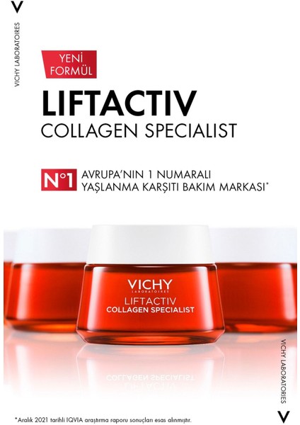 Vichy Liftactiv Collagen Specialist Yüz Kremi 50 ml