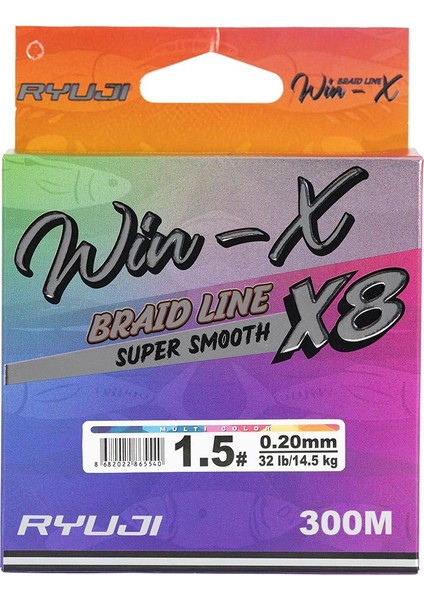 Winx X8 300M Multi Color Ip Misina
