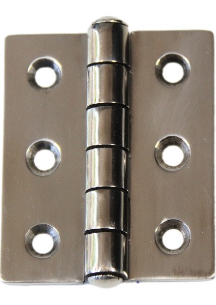 Paslanmaz Düz Yaprak Menteşe PK-114 58X75MM