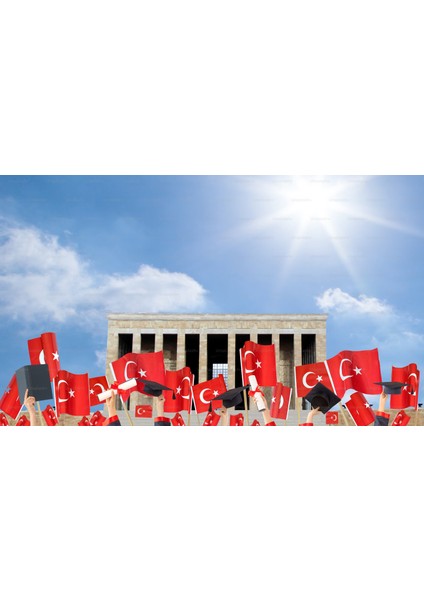50x75 cm Sopalı Miting Türk Bayrağı – 80 g/m² | Raşel Kumaş, Pigment Baskı, Dış Mekan Uyumlu, Ekonomik ve Dayanıklı