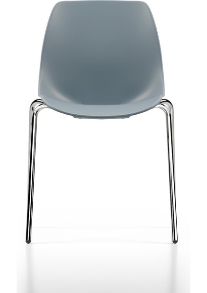 Surf Sandalye, Krom Ayak & Mavi