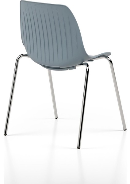 Surf Sandalye, Krom Ayak & Mavi modelleri