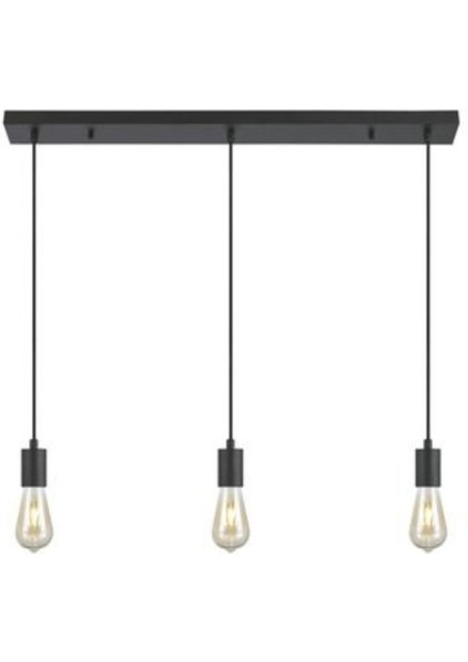 Mylights Üçlü Masa Üstü Sarkıt Avize Modern Spor Sarkıt