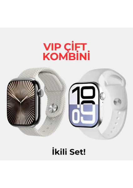 Watch 10 Hk Pro Max & Watch 10 Pro Mini Vıp Çift Seti