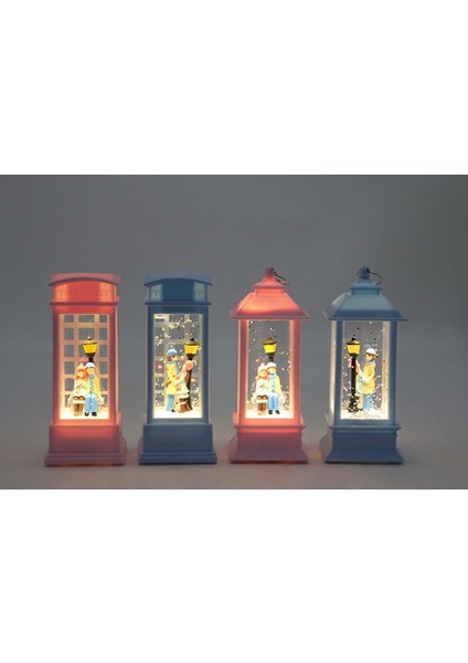 Kış Masalı Işıklı Kar Küresi