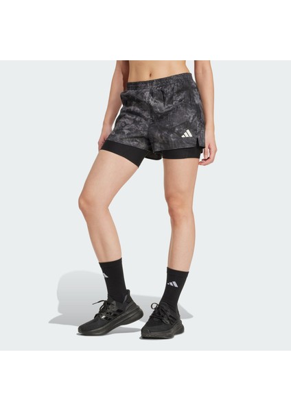 Performance JL8718 Own The Run Spray Dye 2-In-1 Short