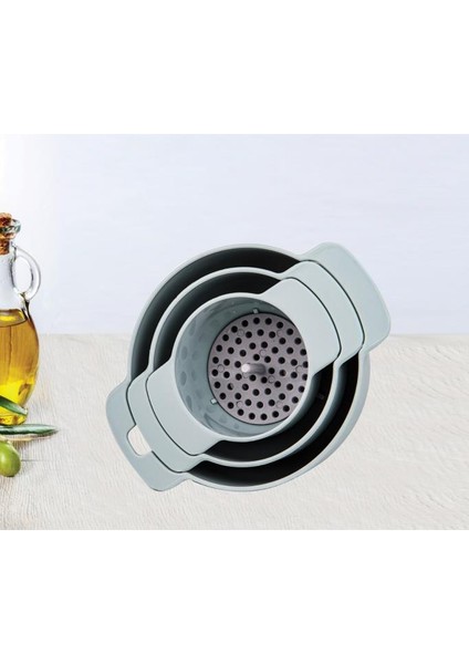 Süzgeçli Huni Seti, Çok Amaçlı Yağlık Sirkelik Huni 4’lü Set (3boy+Süzgeç) fırsatları