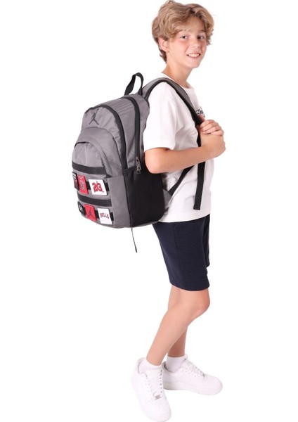 Los Angeles Gri Armalı Okul, Günlük ve Seyahat Sırt Çantası - Q3160 fırsatları