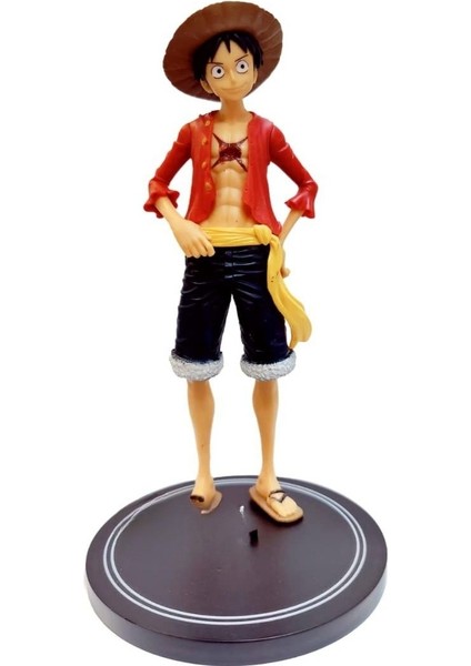 One Piece Maymun D. Luffy Aksiyon Figürü – Mavi Aura Tasarım Koleksiyon Figürü