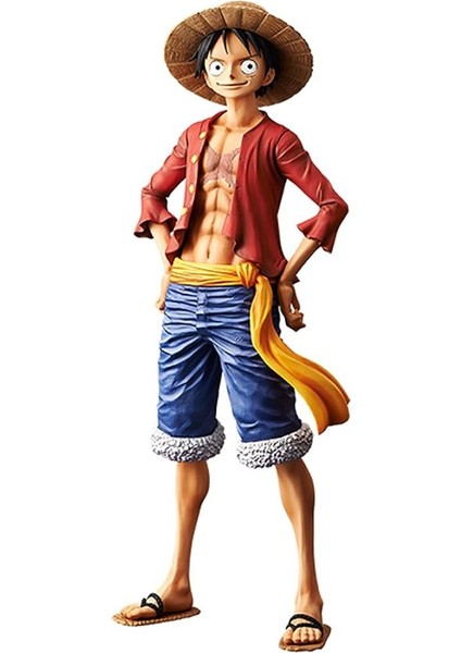 One Piece Maymun D. Luffy Aksiyon Figürü – Mavi Aura Tasarım Koleksiyon Figürü fırsatları