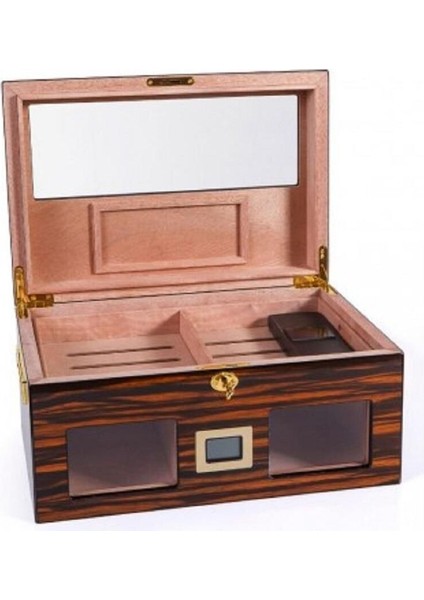 Cam Kapaklı Humidor Kahverengi - PHUM0151 modelleri
