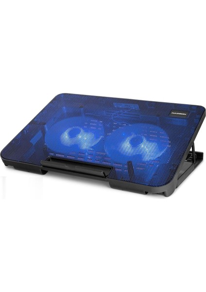 Notebook Soğutucu 2 Fan Led Siyah HDX4252