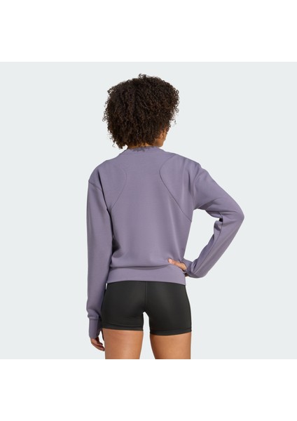 Performance JX7307 Designed-For-Training Warm-Up Crewneck Sweatshirt fiyatları