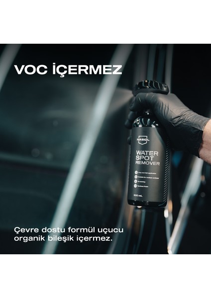 Water Spot Remover Su ve Kireç Lekesi TEMIZLEYICI-500ML-ARAÇ Yüzeyleri Su Izi Giderici