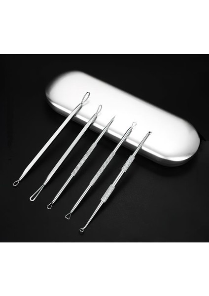 Gümüş Kutulu 5'li Komedon Seti indirimleri