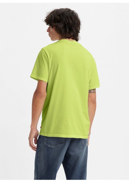 Levis Bisiklet Yaka Baskılı Yeşil Erkek T-Shirt A2823-0194 GRAPHIC CREWNECK TEE fiyatları