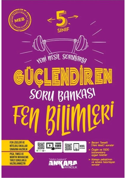 5. Sınıf Fen Bilimleri Güçlendiren Soru Bankası (Kitapsenin'e Özel Güncel Baskıdır) indirimleri