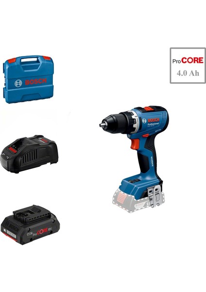Gsr 18V-65 1x4 Ah Procore Akülü Vidalama