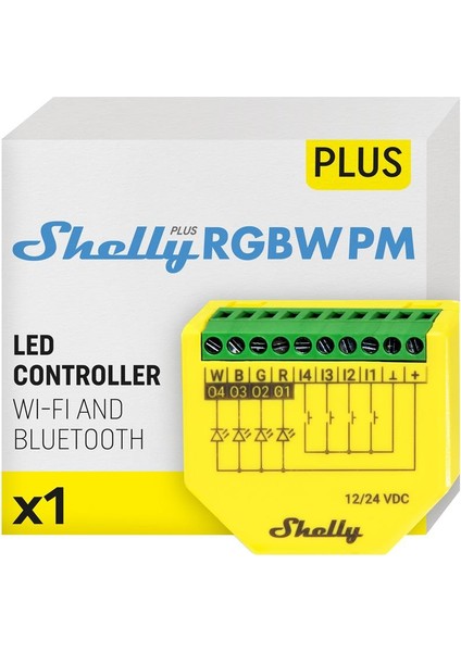 Plus Rgbw Pm Akıllı LED Renk ve Parlaklık Kontrol Rölesi