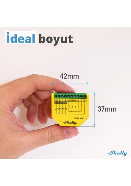 Plus Rgbw Pm Akıllı LED Renk ve Parlaklık Kontrol Rölesi