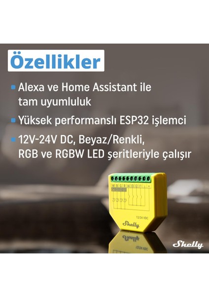 Plus Rgbw Pm Akıllı LED Renk ve Parlaklık Kontrol Rölesi