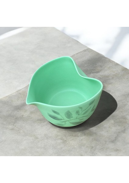 El Yapım Seramik Matcha Kasesi (Ergonomik Formlu Chawan)