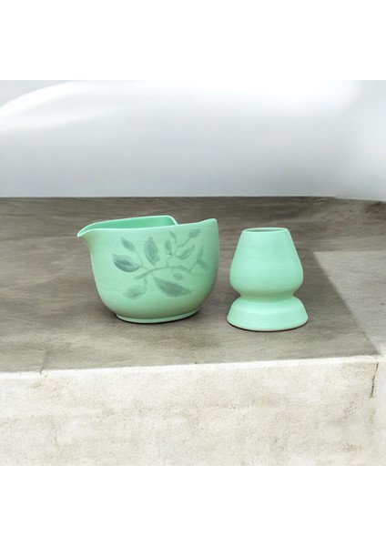El Yapım Seramik Matcha Kasesi (Ergonomik Formlu Chawan) fırsatları