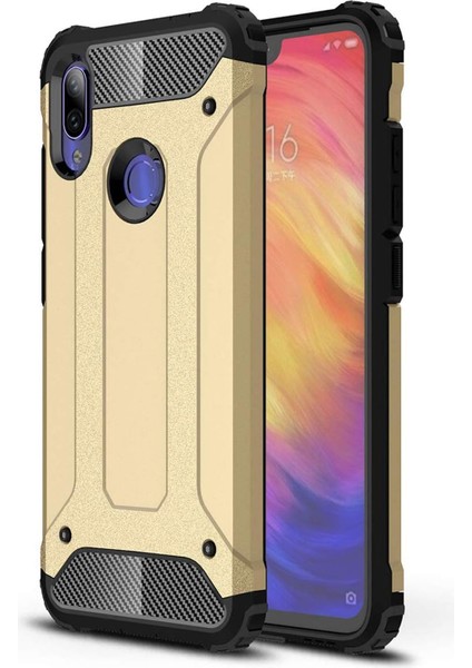 Xiaomi Redmi Note 7 Için Kılıf Rugged Armor Gold [redmi Note 7 ile Uyumlu Kılıf - Gold]