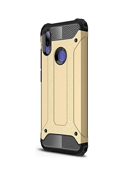Xiaomi Redmi Note 7 Için Kılıf Rugged Armor Gold [redmi Note 7 ile Uyumlu Kılıf - Gold]