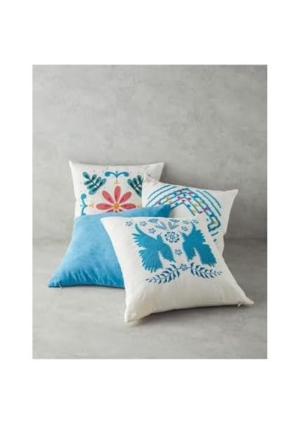 Home Brims Polyester Kırlent Kılıfı Petrol Mavisi fiyatları