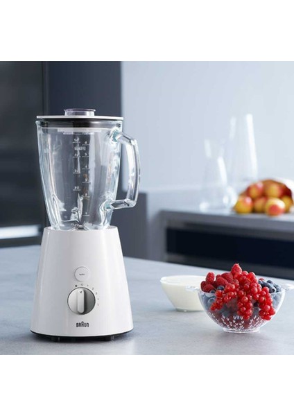 JB3060WHS 800 Watt Buz Kırıcı Blender Beyaz