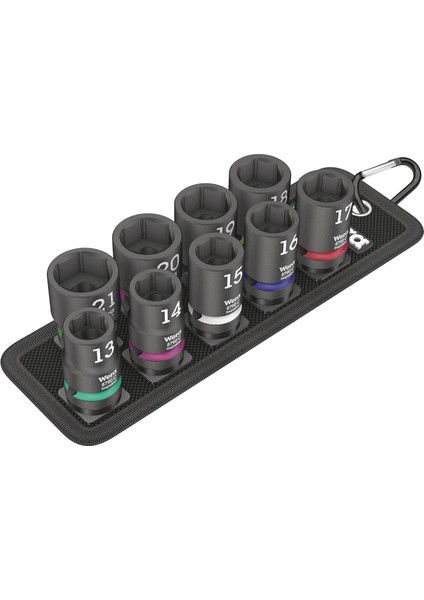 05004580001 Belt C Impaktor 1, Lokma Anahtar Seti, 1/4 Inç x 10 Mm, 9 Parça