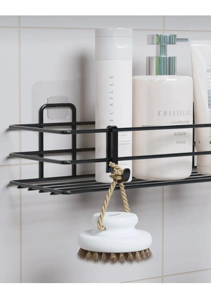 Yapışkanlı Banyo Rafı Duş Şampuanlık Duvar Orgaziner 1 Adet fiyatları