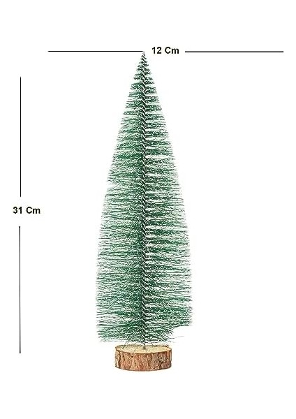 Yılbaşı Ağacı Masa Çamı Yeşil 12X31 Cm. modelleri