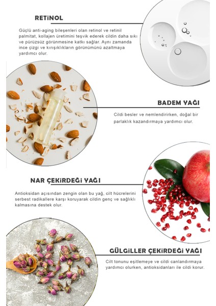 Pycos Cosmetıcs Retinol 0.5% Cilt Bakım Serumu 30 ml indirimleri