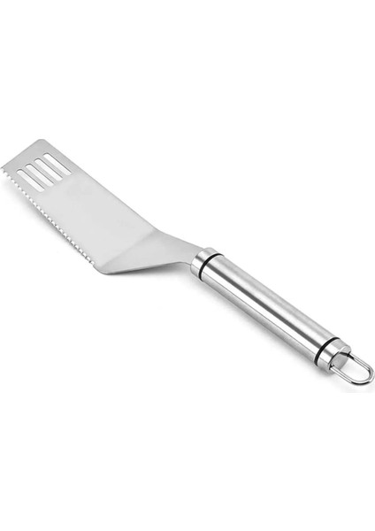 Paslanmaz Çelik Keskin Kenarlı Pizza Börek Pasta Spatulası 28CM