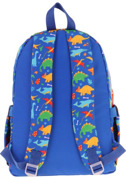 Kids Erkek Çocuk Armalı Dinazor Desenli Ilkokul Okul Sırt Çantası (Dört Bölmeli) - Mavi - L5278 modelleri