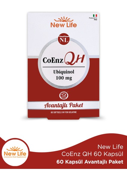 New Life Coenzqh 60 Softjel