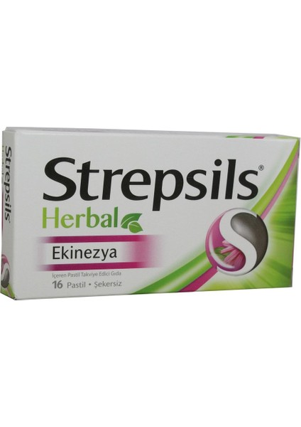 Strepsils Herbal Ekinezya Aromalı 16 Pastil