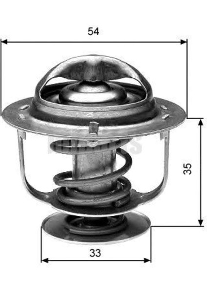 TH0045 TH0045-1 Termostat Hyundai Accent 1.3 - 1.5 12V Eng. G4EH-G4EK