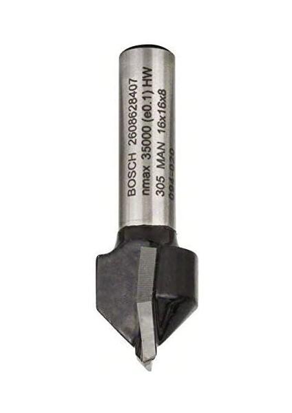 Storemax 2 608 628 Aksesuarı 407 V Kesici 8 Mm, D1 16 Mm, U 16 Mm, G 45 Mm, 90 ° fiyatları
