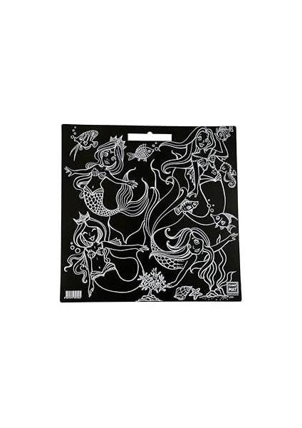 Çocuk Funny Mat Black (Tebeşirli) Deniz Kızları fiyatları