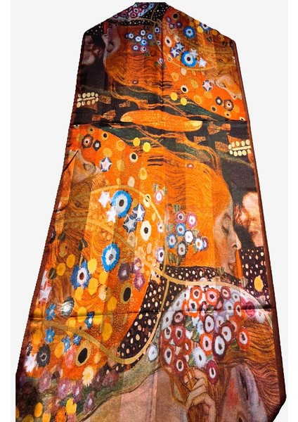 Fular Gustav klimt – The kiss Desenli fiyatları