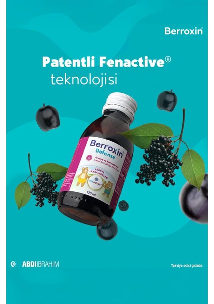 Berroxin Defense Şurup 120 ml 3 Adet modelleri