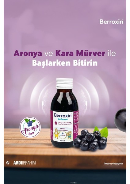 Berroxin Defense Şurup 120 ml 3 Adet fırsatları