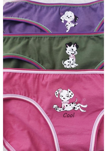 Kız Çocuk Pamuklu 5'li Külot Set - KIDS2600 modelleri