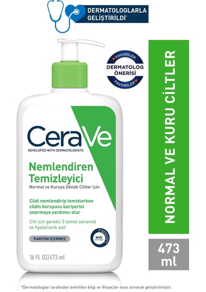 Cerave Hydrating Cleanser Normal & Kuruya Dönük Ciltler Için 473 ml