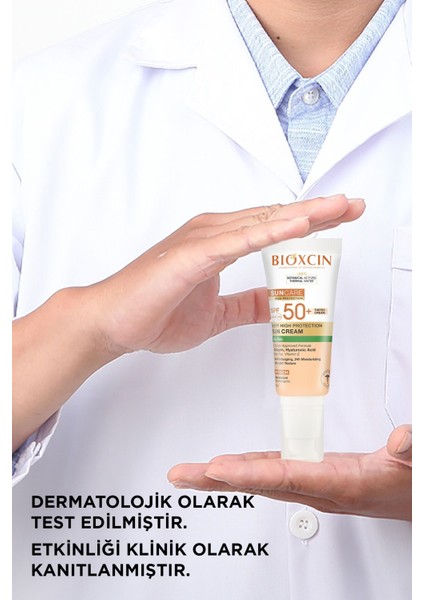 Asfstore Bioxcin Sun Care Güneş Krem Renkli Yüksek Korumalı Yağlı Ciltler Için SPF50+ 50 ml fırsatları