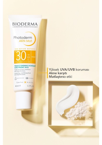 Bioderma Akn Mat Güneş Kremi 40 ml fiyatları