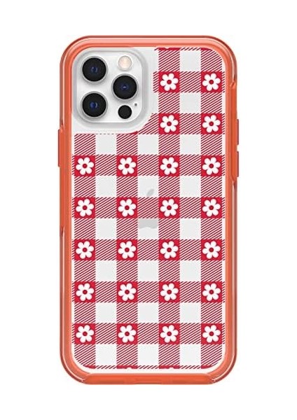 iPhone 12/iphone 12 Pro Simetri Şeffaf Kılıf, Darbeye Dayanıklı, Düşmeye Dayanıklı, Koruyucu Ince Kılıf, Askeri Standartlara Göre 3 Kez Test Edilmiştir, Piknik Papatya modelleri